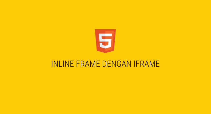 membuat inline frame dengan iframe