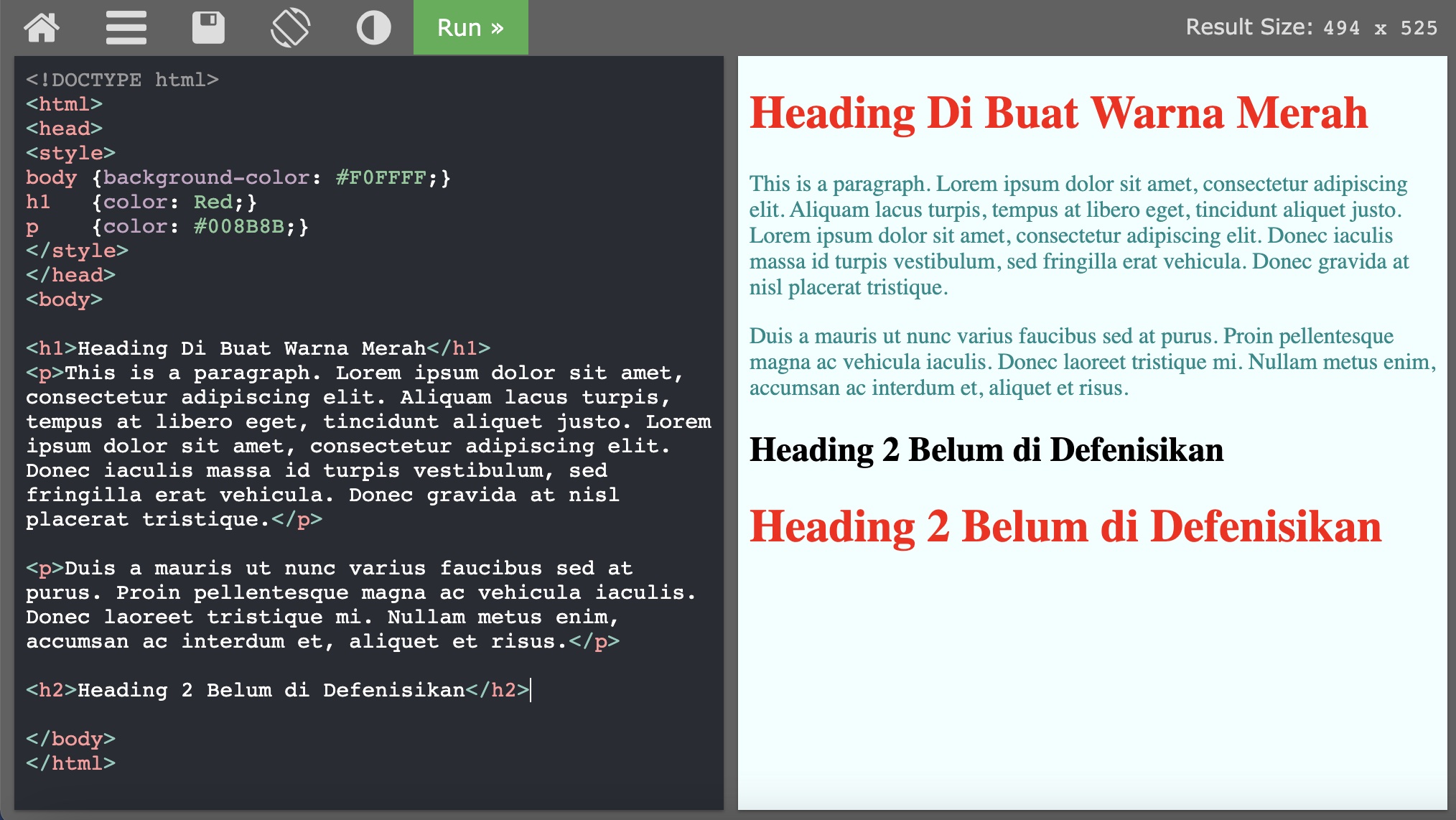 Belajar HTML - Cascading Style Sheet (CSS) - Matamu