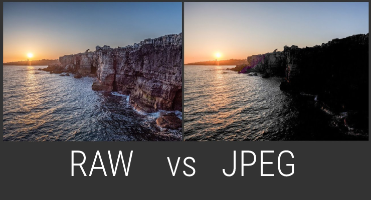 Perbedaan File dengan Tipe JPEG dan RAW