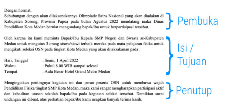 Fungsi, Aturan Dan Cara Membuat Surat Resmi Yang Formal - Harus PUEBI ...