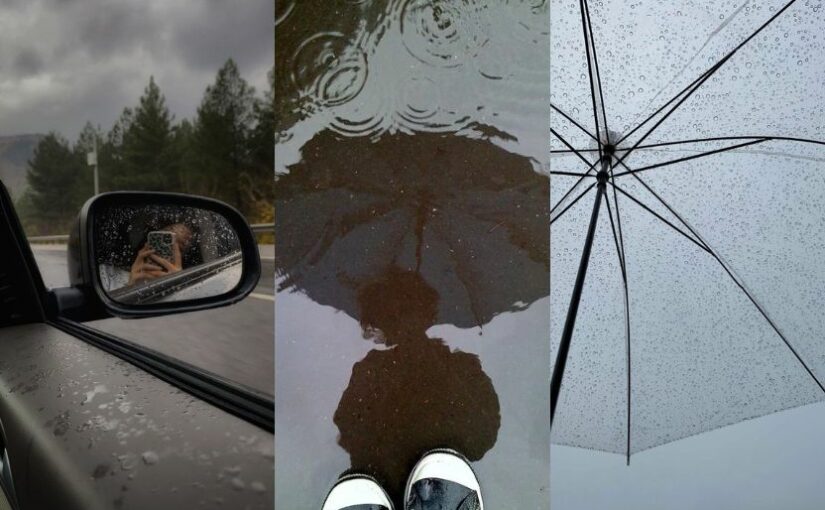 foto aeshtetic saat hujan
